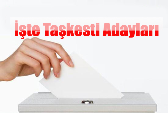 Yerel seçimler Taşkesti adayları