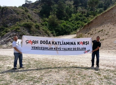 Çarşı doğa katliamına karşı