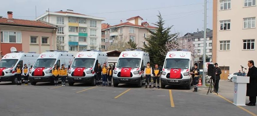 Taşkesti’ye 4×4 Ambulans Taşkesti’ye 4×4 Ambulans