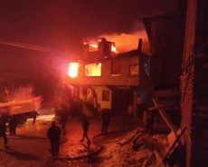 Akyokuş Köyünde Yangın Akyokuş Köyünde Yangın