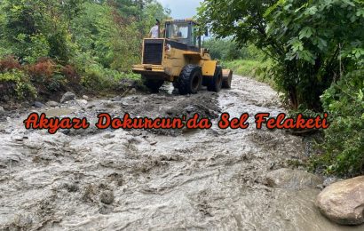 Akyazı Dokurcun Sel Felaketi 1 Kişi Kayıp